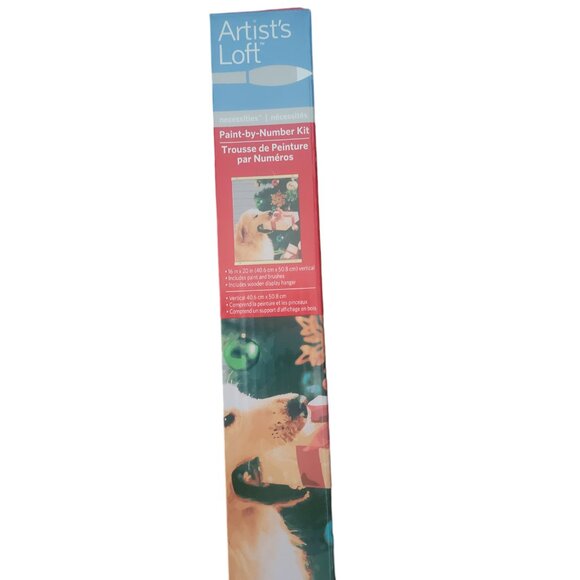 Artist Loft Intermediate Paint by Number Kit Golden Retriever 48 Pc - Picture 2 of 7